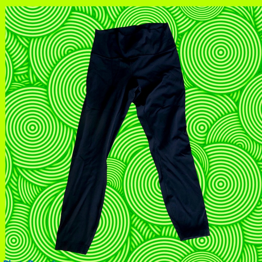 Lululemon Wunder Under High Waisted Black Leggings